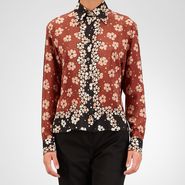 Marguerite Foulard Print Top - - BOTTEGA VENETA - PE13 - 699