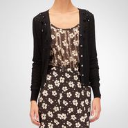 Chiffon Fringed Marguerite Top - Sweater and top - BOTTEGA VENETA - PE13 - 205