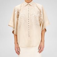 Polyester Embroidered Shirt - - BOTTEGA VENETA - PE13 - 2799