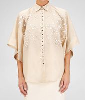 Bottega Veneta® Polyester Embroidered Shirt Bottega Veneta® Polyester Embroidered Shirt