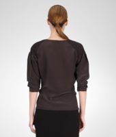Bottega Veneta® Quetsche Washed Crepe Chinoise Top Bottega Veneta® Quetsche Washed Crepe Chinoise Top