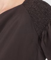 Bottega Veneta® Quetsche Washed Crepe Chinoise Top Bottega Veneta® Quetsche Washed Crepe Chinoise Top