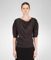 Bottega Veneta® Quetsche Washed Crepe Chinoise Top Bottega Veneta® Quetsche Washed Crepe Chinoise Top