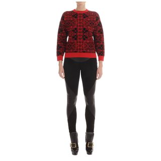 ALEXANDER MCQUEEN, Knitwear, Stained Glass Boxy Sweater

