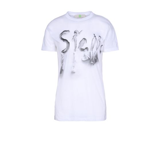 Stella McCartney, T-Shirt mit Stella-Print