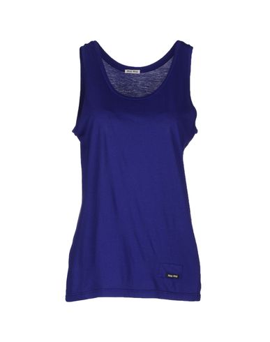 ZOOM MIU MIU - Sleeveless t-shirt