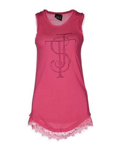 ZOOM TWIN-SET JEANS - Sleeveless t-shirt