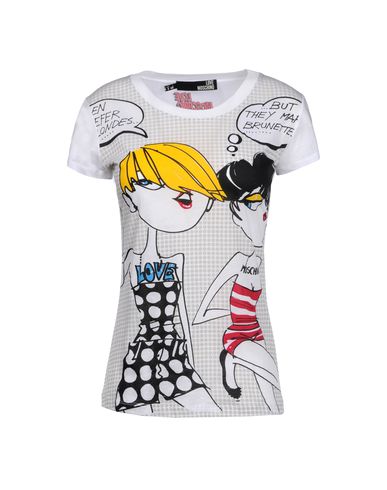 Moschino, Kurzärmliges T-Shirt