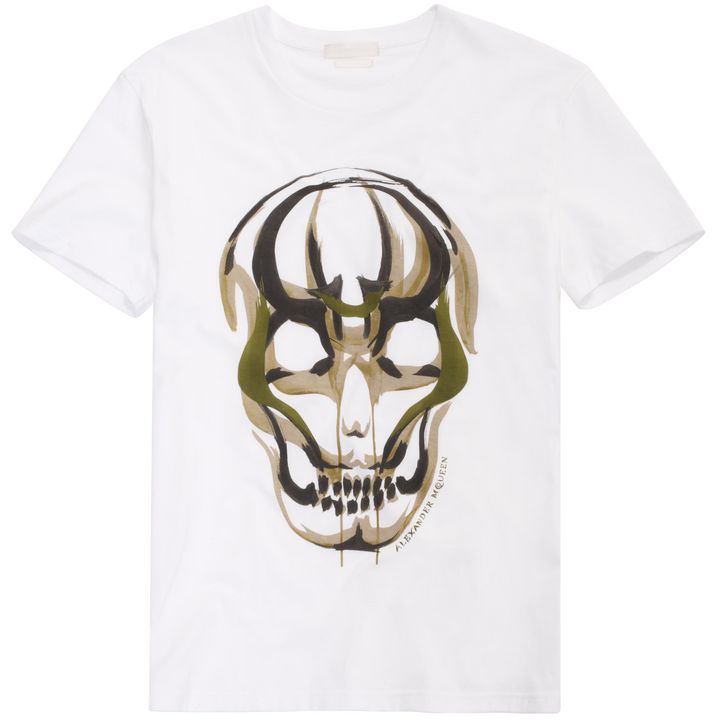 T-Shirt Skull Stampa Samurai
Alexander McQueen, T-Shirt Skull Stampa Samurai