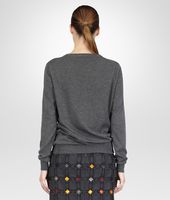 Bottega Veneta® PULLOVER AUS SOMMERKASCHMIR MEDIUM GREY Bottega Veneta® PULLOVER AUS SOMMERKASCHMIR MEDIUM GREY
