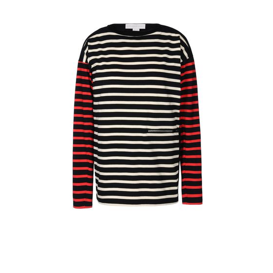 Stella McCartney, T-shirt à manches longues rayé