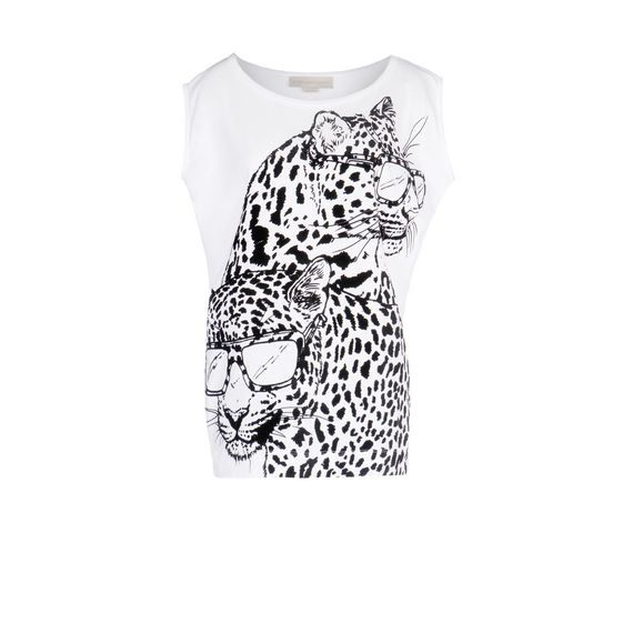 Stella McCartney, Flock Leopard T-shirt