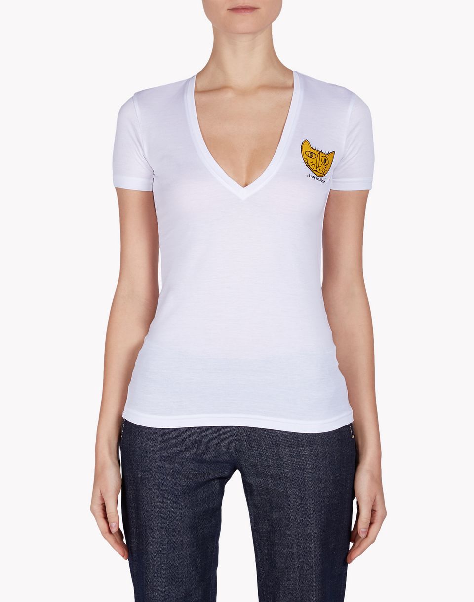 Dsquared2 T Shirt, Short Sleeve t Shirts Women Dsquared2 Online Store