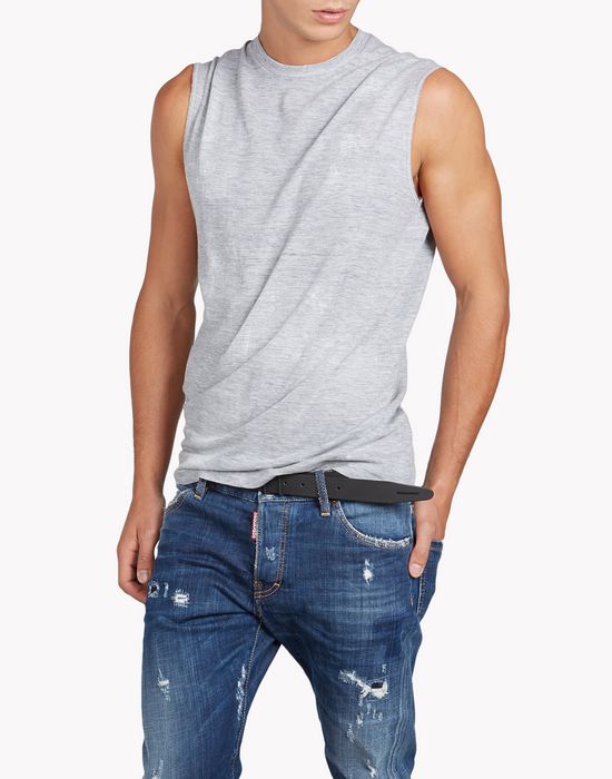 twisted fit tank top tops & tees Man Dsquared2