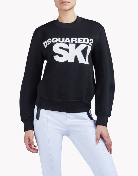ski sweatshirt tops & tees Woman Dsquared2