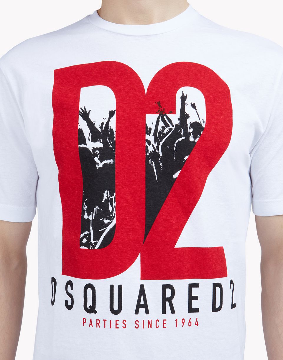 Dsquared2 D2 T Shirt Short Sleeve T Shirts Men Dsquared2 Online Store