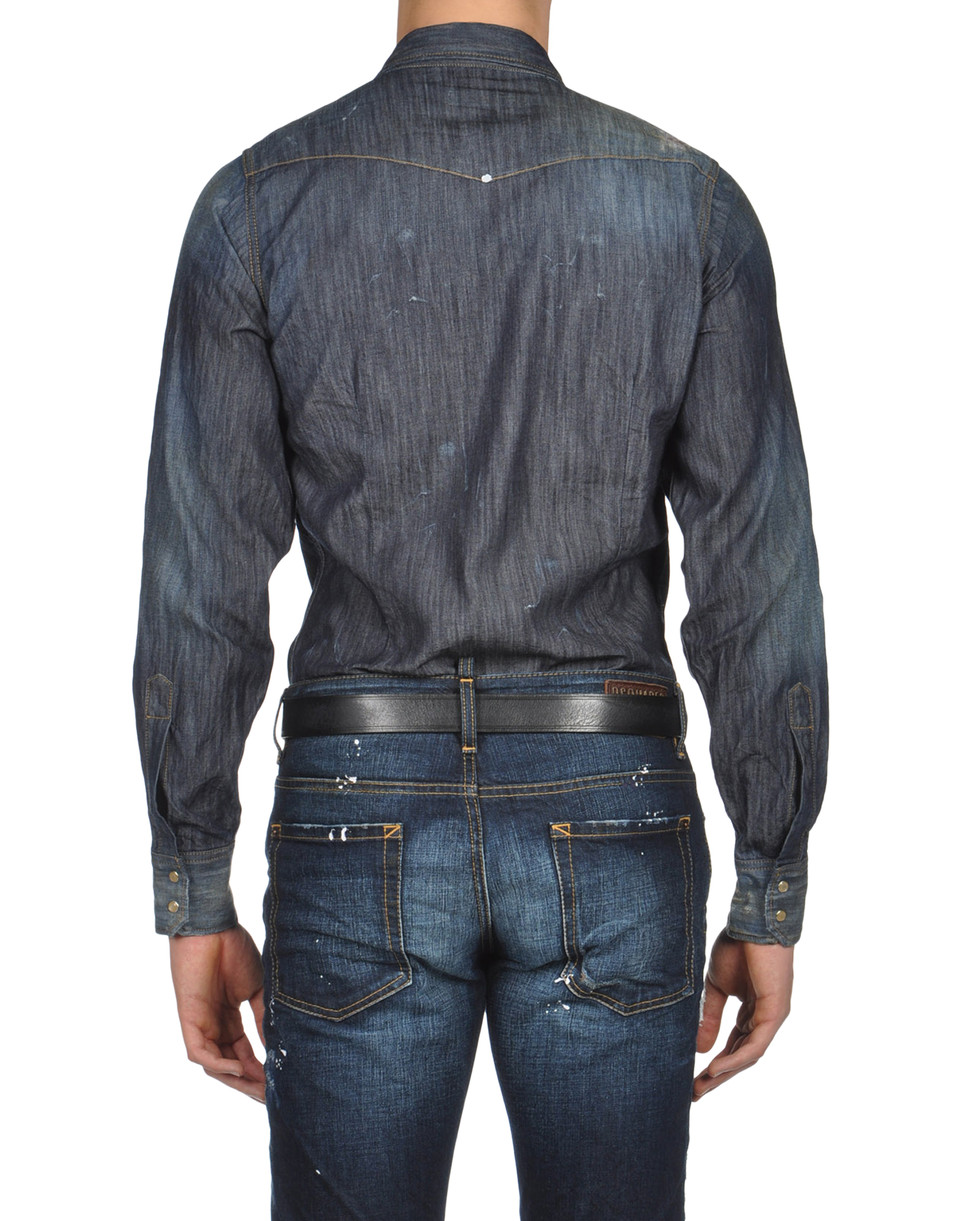 dsquared2 denim shirts