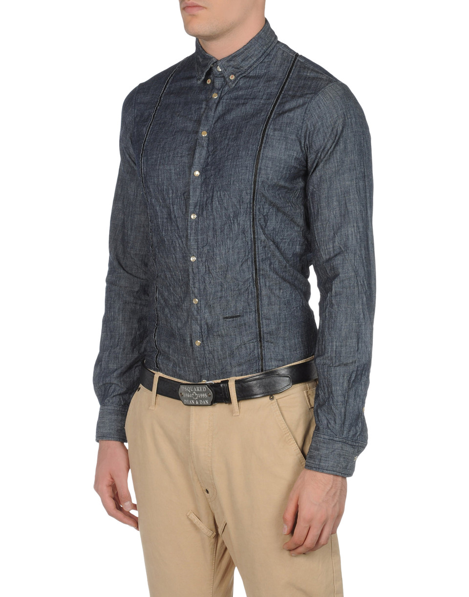 dsquared2 mens shirts