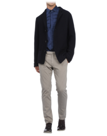 LES HOMMES - Camicia maniche lunghe