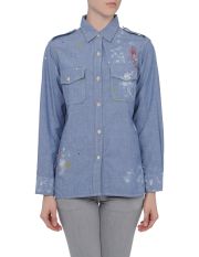 CURRENT/ELLIOTT - Long sleeve shirt