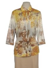 BETTY BARCLAY - Shirt with 3/4-length sleeves