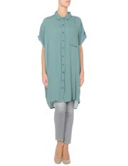 GANNI - Camisa de manga corta