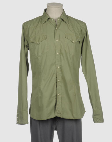 ZOOM DANIELE ALESSANDRINI DENIM - Long sleeve shirt