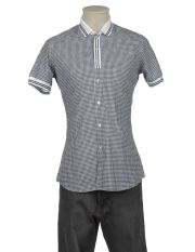 B>MORE - Camicia maniche corte