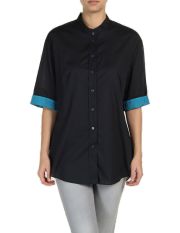 JIL SANDER NAVY - Shirt with 3/4-length sleeves