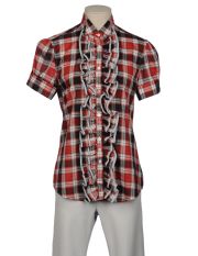 AGLINI - Camicia maniche corte