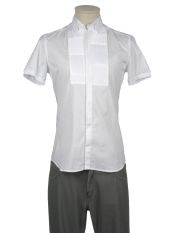 PAOLO PECORA - Short sleeve shirt