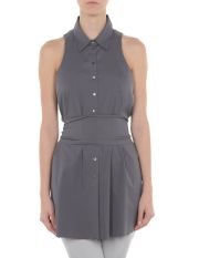 WALTER VOULAZ - Camicia senza maniche