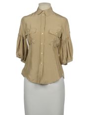 PAUL SMITH BLUE - Shirt with 3/4-length sleeves