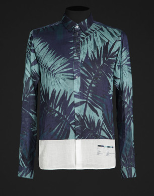 Patterned Polo shirt - Long sleeve shirts - Dolce&Gabbana - Summer 2014 Patterned Polo shirt - Long sleeve shirts - Dolce&Gabbana - Summer 2014