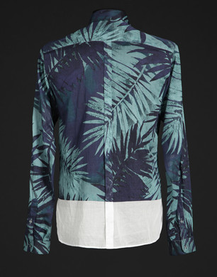 Patterned Polo shirt - Long sleeve shirts - Dolce&Gabbana - Summer 2014 Patterned Polo shirt - Long sleeve shirts - Dolce&Gabbana - Summer 2014
