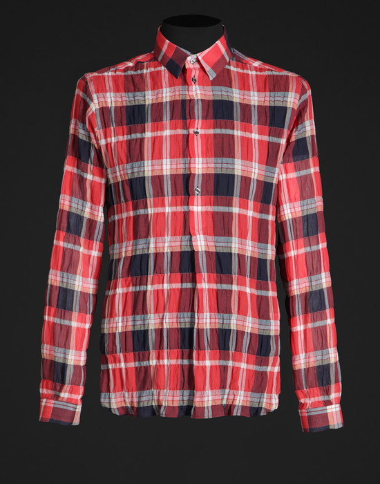 Washed polo shirt - Long sleeve shirts - Dolce&Gabbana - Summer 2014 Washed polo shirt - Long sleeve shirts - Dolce&Gabbana - Summer 2014