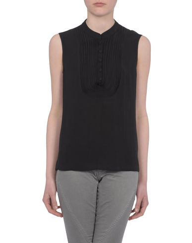 ZOOM FABRIZIO LENZI NOIRE - Sleeveless shirt
