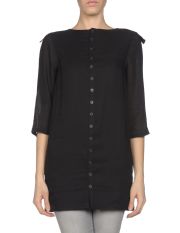 READY TO FISH_ - Shirt with 3/4-length sleeves
