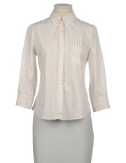 BAND OF OUTSIDERS - Shirt with 3/4-length sleeves