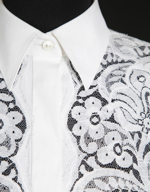 Camicia in popeline stretch - Camicie maniche lunghe - Dolce&Gabbana - Estate 2014 Camicia in popeline stretch - Camicie maniche lunghe - Dolce&Gabbana - Estate 2014
