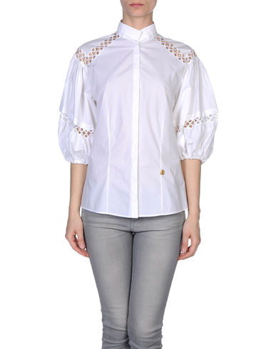 ZOOM ROBERTO CAVALLI - Shirt with 3/4-length sleeves