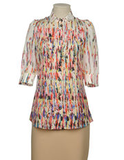 FRANCESCO SCOGNAMIGLIO - Shirt with 3/4-length sleeves