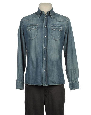 ZOOM MASTER COAT - Denim shirt