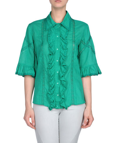 ZOOM BLUGIRL BLUMARINE - Shirt with 3/4-length sleeves