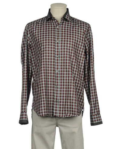 ZOOM GREY DANIELE ALESSANDRINI - Long sleeve shirt