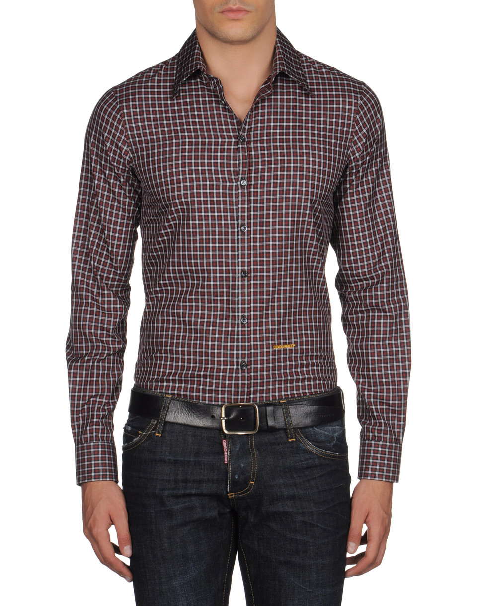 dsquared2 mens shirts