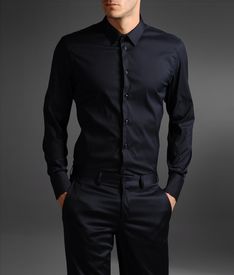 EMPORIO ARMANI - Camicia maniche lunghe