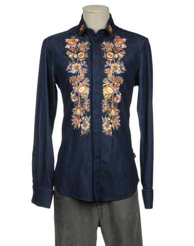 ZOOM JUST CAVALLI - Denim shirt