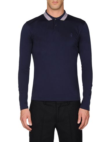 Contrast Collar Polo Shirt