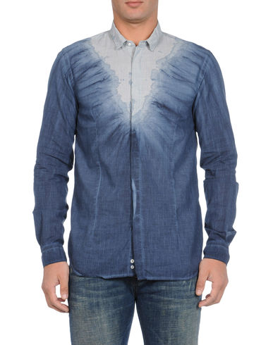 ZOOM DIESEL BLACK GOLD - Long sleeve shirt